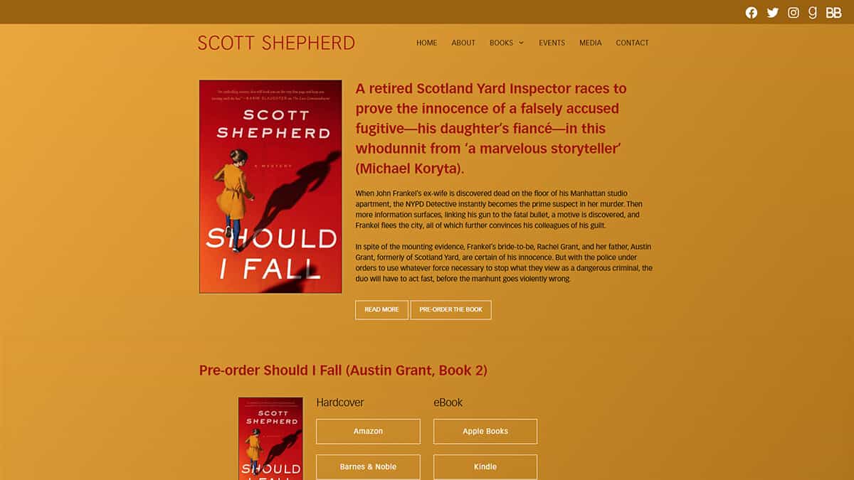 Scott Shepherd Author Homepage 2022